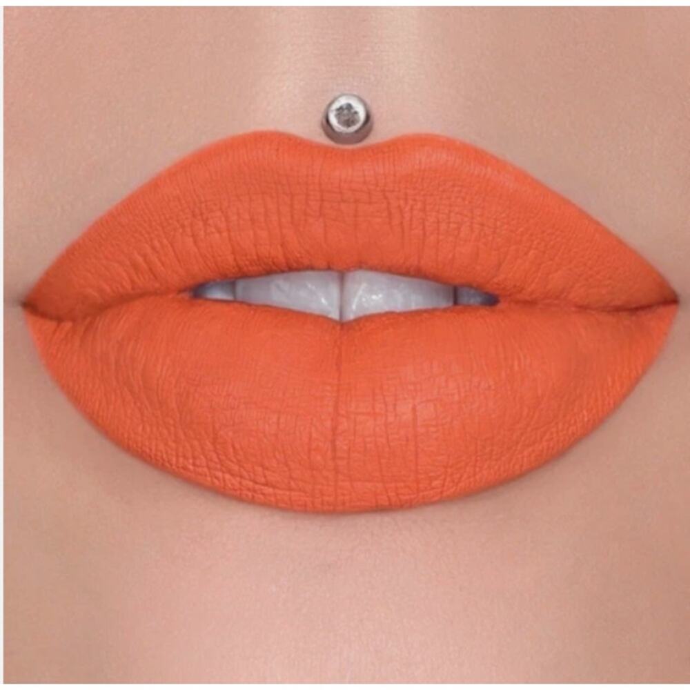 Jeffree Star Velour Liquid Matte Tangerine Queen Orange Coral Lipstick New